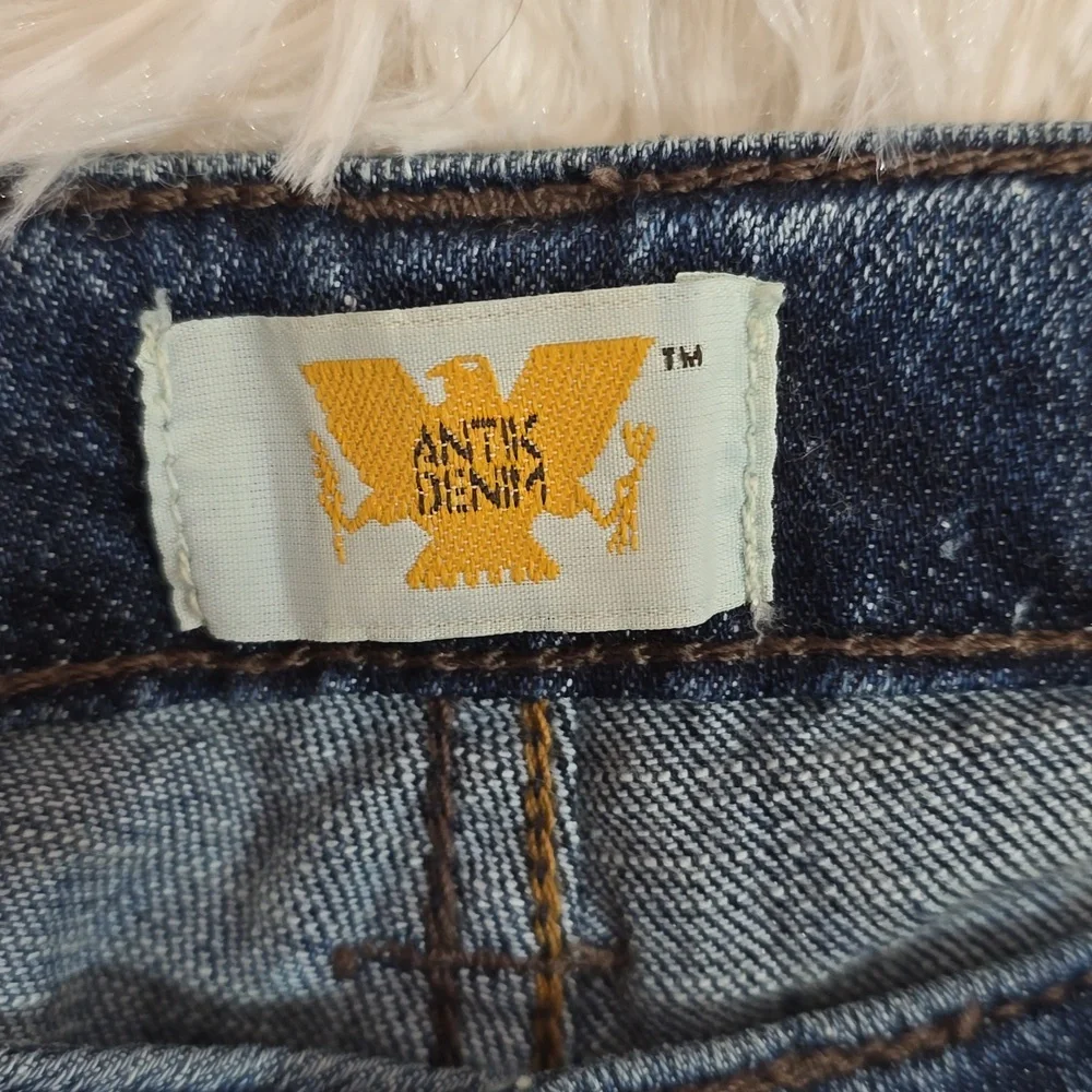 Antik Denim Long Jean Shorts Size 27